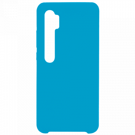 Накладка Silicone Case для Mi 10 Lite (Голубой)