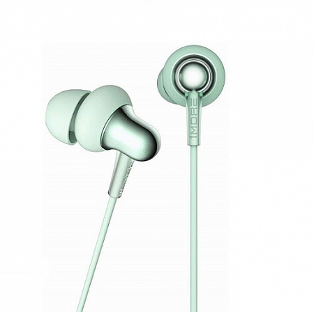 Стерео-наушники 1More Stylish Dual-Dynamic In-Ear Headphones (E1025) Green