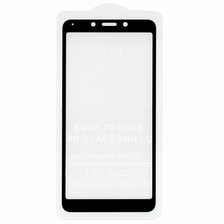 Закаленное стекло BoraSCO Full Cover+Full Glue Samsung Galaxy A 70 Черная рамка