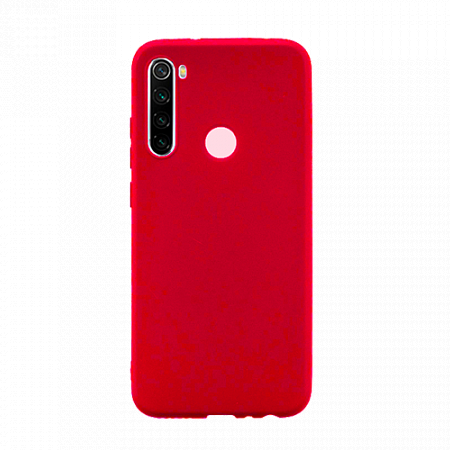 Накладка Silicone Case для Redmi Note 8T (Красный)